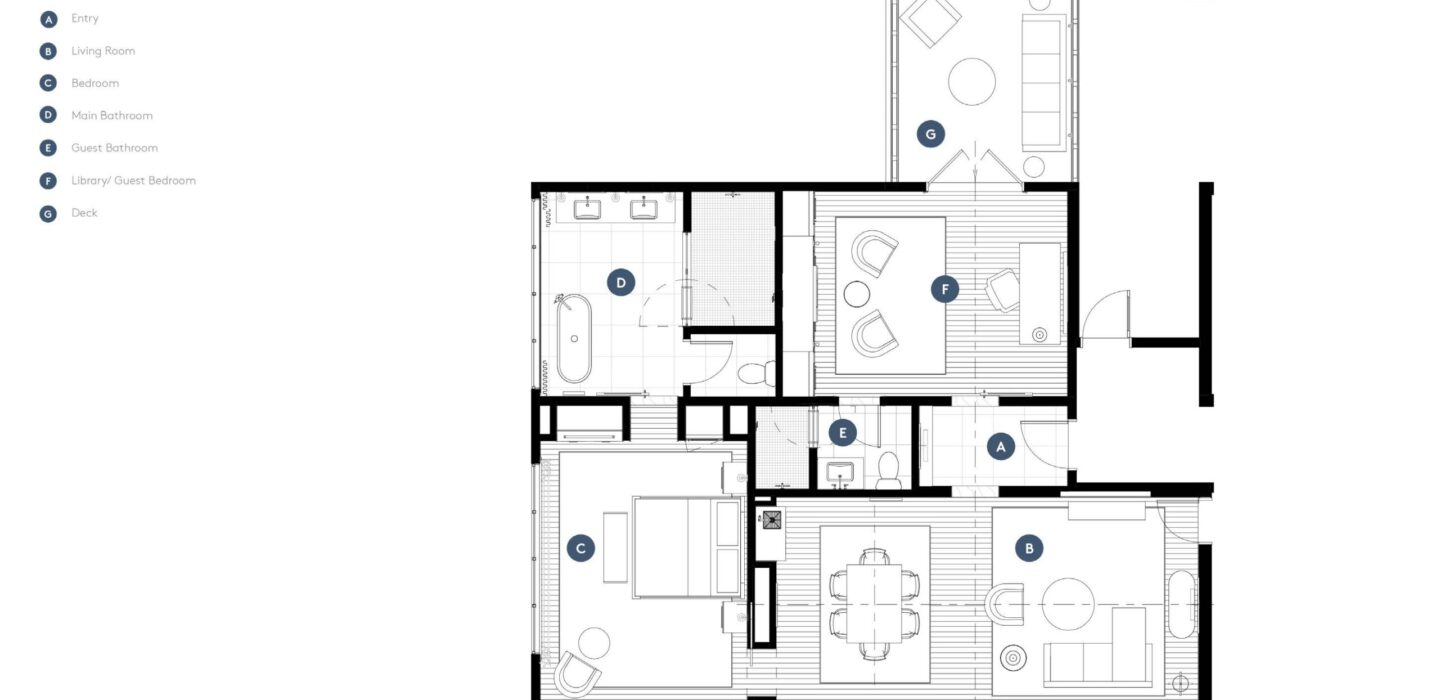 Stephens Suite floor plan